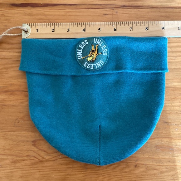 3 for 15$! NWOT Tentree organic cotton teal green Lorax beanie. - Picture 5 of 5